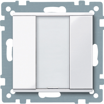 KNX przycisk natynkowy 1-kr. plus biały active System M MTN617125 SCHNEIDER (MTN617125)