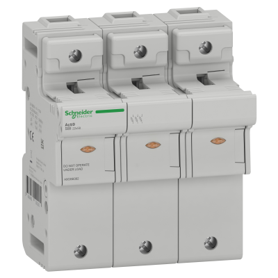 Podstawa bezpiecznikowa Acti9 SBI 3P 125A rozmiar wkładki 22x58mm SBI-125-3 A9GSB392 SCHNEIDER (A9GSB392)