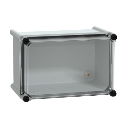 Thalassa Puszka poliestrowa PLS pokrywa transparentna poliwęglanowa IP65 180x270x180 mm NSYPLS1827G SCHNEIDER (NSYPLS1827G)