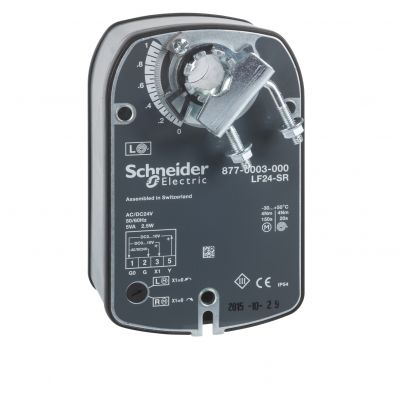 LF24 siłownik przepustnicy sprężyna powrotna 4 Nm sterowanie on/off zasilanie 24 VAC/DC 8740003000 SCHNEIDER (8740003000)