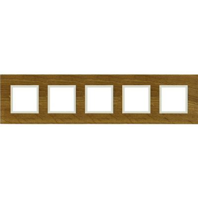 DANTE ; Ramka 5x LIGHT OAK (4522385)