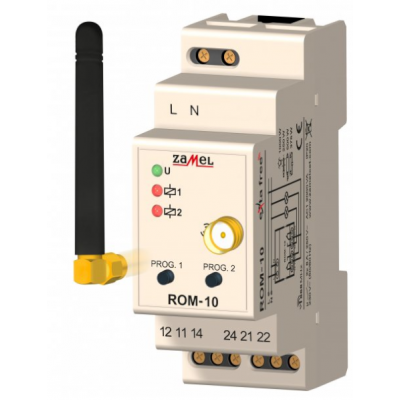 RADIOWY ODBIORNIK MODUŁOWY 2-KANAŁOWY TYP: ROM-10 EXF10000044 ZAMEL (EXF10000044-WUN)