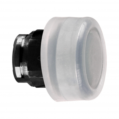 Harmony XB4 Przycisk okapturzony fi22 czarny z samopowrotem bez podświetlenia okrągły metalowy ZB4BP27 SCHNEIDER (ZB4BP27)