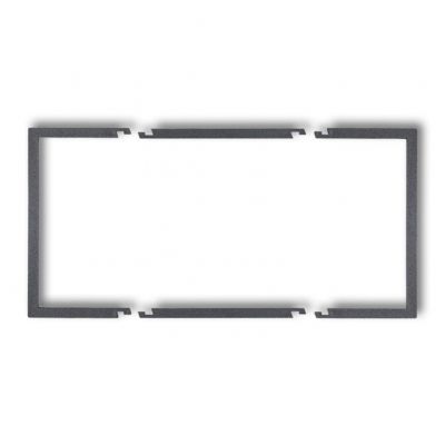 KARLIK Ramka wypełniająca podwójna DECO grafitowy 11DRW-2 (11DRW-2)