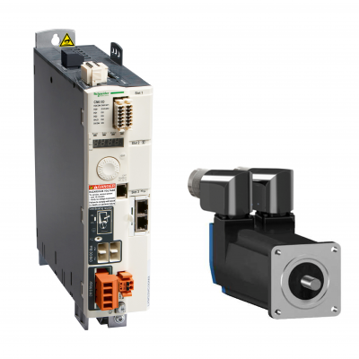 Lexium 32 & Motors serwosilnik AC BSH 0.9 N.m 6000 obr/min gładki wał z hamulcem trzymającym IP65 BSH0552T21F2A SCHNEIDER (BSH0552T21F2A)