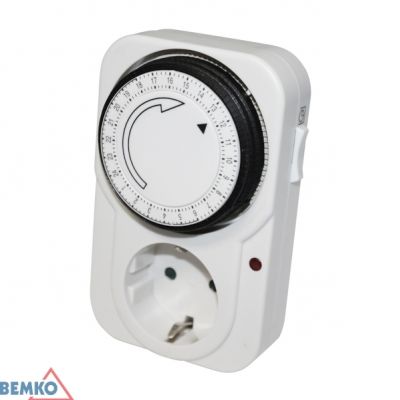 PROGRAMATOR MECHANICZNY 24H SCHUKO B62-TSMD3 BEMKO (B62-TSMD3)