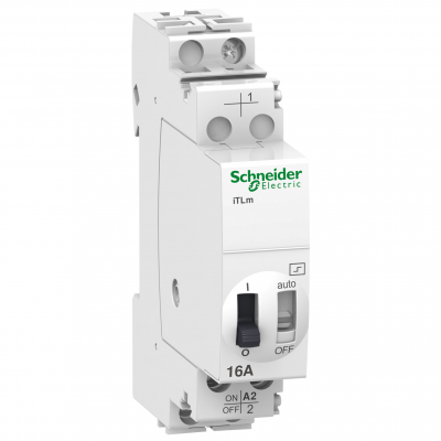 Przekaźnik impulsowy Acti9 ze sterowaniem ciągłym iTLm-16-10-230 16A 1Z 230 VAC A9C34811 SCHNEIDER (A9C34811)
