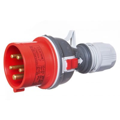 Wtyczka siłowa TWIST IP44 16A 5P 400V WPP-16A/5 ELEKTROMET (922070)
