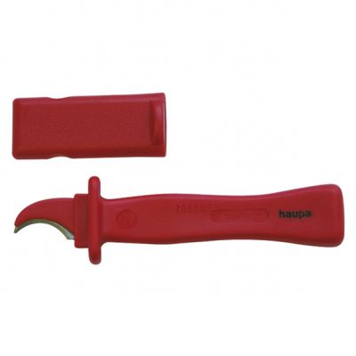 Nóż do przewodów z zakrzywionym ostrzem VDE 200003 HAUPA (200003)