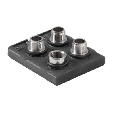 WEIDMULLER SAI GHDE 4M12 3S1B obudowa (interfejsy czujnika-siłownika), PBT, PC, IP67, po całkowitym zmontowaniu 1246590000 /25szt./ (1246590000)