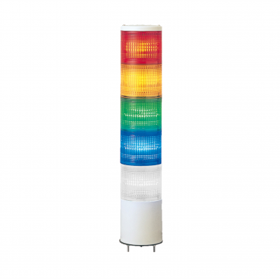 Harmony XVC Kolumna świetlna ROGBC 40mm montaż na podstawie stabilna bez brzęczka IP54 24 V AC DC XVC4B5K SCHNEIDER (XVC4B5K)