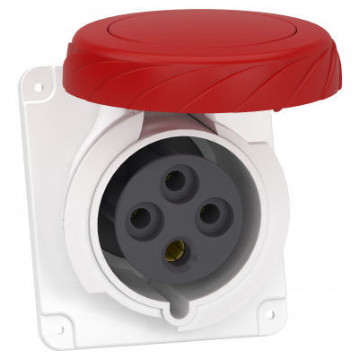 Gniazdo Pratika 32A 3P-E 380-415V IP67 50-60Hz PKF32F734 SCHNEIDER (PKF32F734)