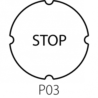 WKŁADKA STOP (ST22-7202P03)