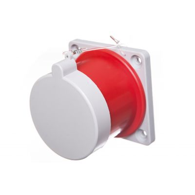 Wtyczka tablicowa prosta 32A 3P+N+Z 400V czerwona IP44 WTP 32 5 bez uszczelki 922035 ELEKTROMET (922035)