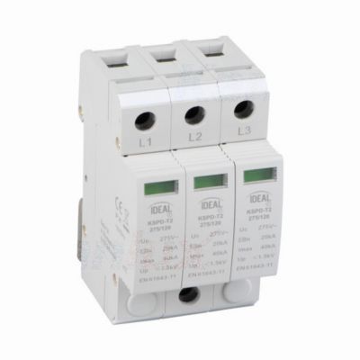 KSPD-T2 275/120 3P Ogranicznik przepięć IDEAL TS KSPD-T2 275/120 3P KANLUX (36311)