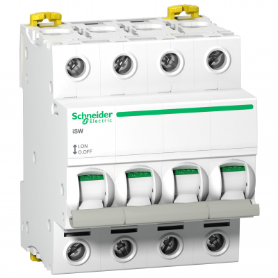 Rozłącznik izolacyjny modułowy Acti9 iSW 4P 125A A9S65492 SCHNEIDER (A9S65492)