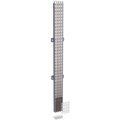 Rozdzielnice PrismaSet szyny PowerClip Linergy BW 250A L=1000mm 3P LVS04112 SCHNEIDER (LVS04112)