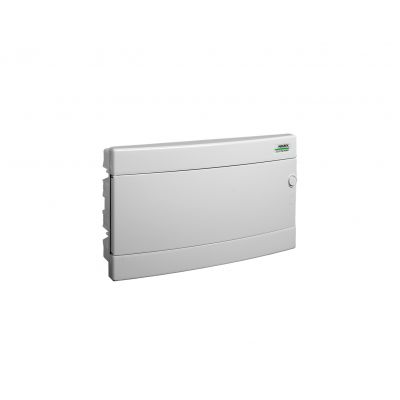 PNF 18W Rozdzielnica podtynkowa drzwi białe IP40 1 rząd 1x18 modułów 101519 NOARK (101519)