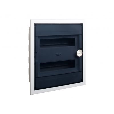 PXF 36T Plastikowa obudowa instalacyjna płaska przezroczyste drzwi podtynkowa IP40 3 rzędy 3x1 NOARK (101531)