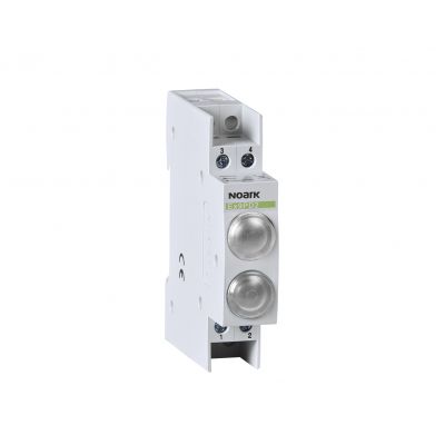 Ex9PD2ww 24V AC/DC Lampka sygnalizacyjna 24V AC/DC 1 biała 1 biała LED 102526 NOARK (102526)