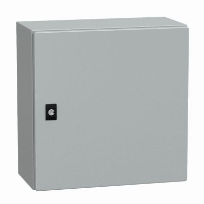 Spacial Obudowa CRN z płytą montażową 400x 400x 200mm IP66 IK10 RAL7035 NSYCRN44200P SCHNEIDER (NSYCRN44200P)