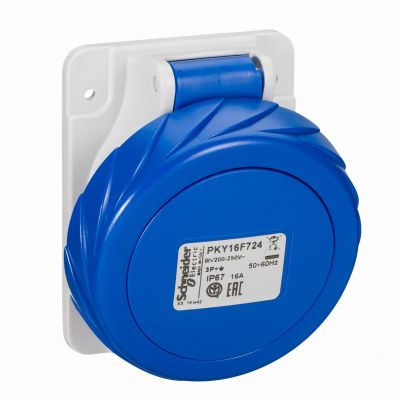 GNIAZDO16A 3P-E 200-250V IP67 50-60HZ PKY16F724 SCHNEIDER (PKY16F724)