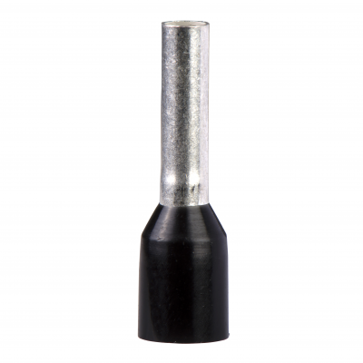 Akcesoria końcówki kablowe pojedyńcze izolowane - rozmiar średni - 1,5 mm2 - czarna DZ5CE015 SCHNEIDER (DZ5CE015)