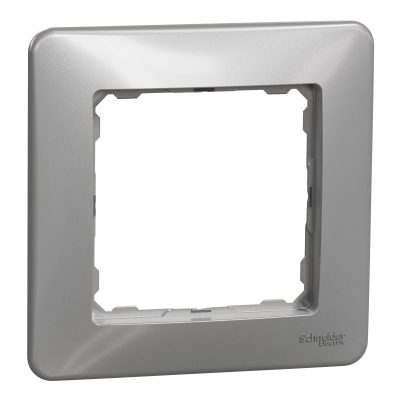Sedna Design & Elements Ramka pojedyncza srebrne aluminium SDD313801 SCHNEIDER (SDD313801)