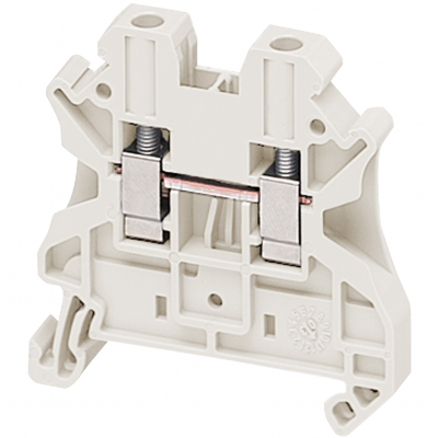 Złączki NSY zacisk śrubowy przepustowy 4 mm2 biały NSYTRV42WH SCHNEIDER (NSYTRV42WH)