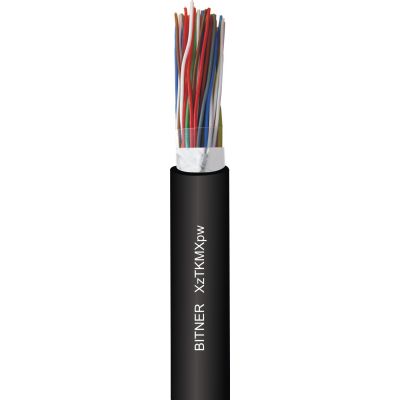 XzTKMXpw 2x2x0,8 Kabel telekomunikacyjny miejscowy parowy, wypełniony żelem BITNER (TP0020)