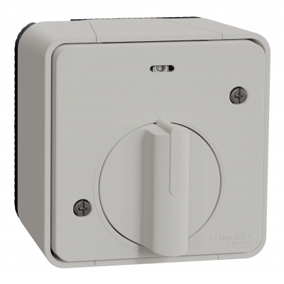 Mureva łącznik natynkowy IP55 czasowy biały MUR39067 SCHNEIDER (MUR39067)