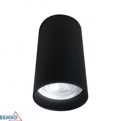 Oprawa nasufitowa punktowa ULTER nieregulowana fi55 GU10 max. 1x50W czarna C23-DLU-R-GU10-150-BL BEMKO BEMKO (C23-DLU-R-GU10-150-BL)