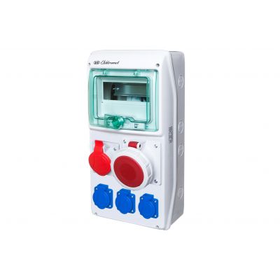 Rozdzielnica RSS-02 -okienko inspekcyjne 8 modułów -wyposażona w okablowanie do podłączenia zabezpie ELEKTROMET (942026)