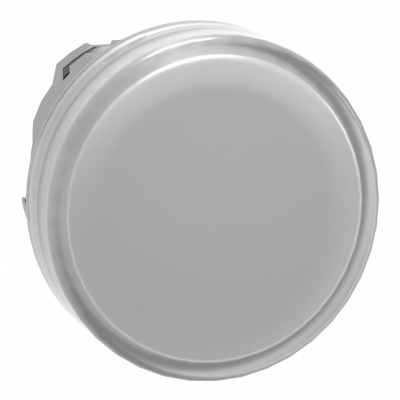Harmony XB4 Główka lampki sygnalizacyjnej fi22 biała LED metalowa ZB4BV013 SCHNEIDER (ZB4BV013)
