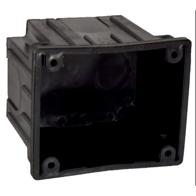 PUSZKA DO GNIAZD TABLICOWYCH SKOŚNYCH -6f8 75x90mm Podtynkowa 800-00s PCE (800-00s)