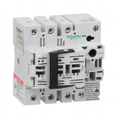 Podstawa bezpiecznikowa NFC 10x38mm 32A 3P+N GS1DD4 SCHNEIDER (GS1DD4)