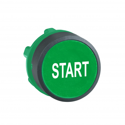 Harmony XB5 Przycisk płaski plastikowego zielona z oznaczeniem ZB5AA333 SCHNEIDER (ZB5AA333)