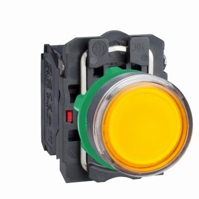 Harmony XB5 Przycisk płaski pomarańczowy bez żarówki 250V XB5AW3565 SCHNEIDER (XB5AW3565)
