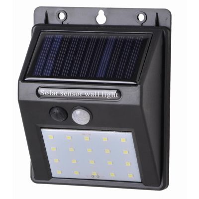 Naświetlacz solar 1.1W 80lm 3.7Vx1200mAh 770 IP44 sensor 5.5V LGS010S LUMAX (LGS010S)