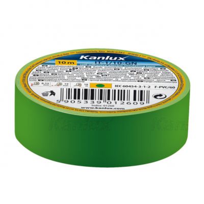 Taśma samoprzylepna elektroizolacyjna IT-1/20-GN 1274 KANLUX (1274)