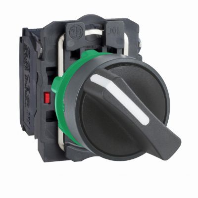 Harmony XB5 Przełącznik 2 położeniowy czarny plastikowy XB5AD25 SCHNEIDER (XB5AD25)