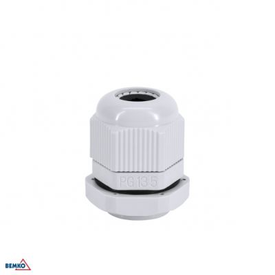 DŁAWNICA KABLOWA SZARA PG-13.5 (OPK. 100SZT.) BEMKO (E45-DK-PG-13.5-S/1)