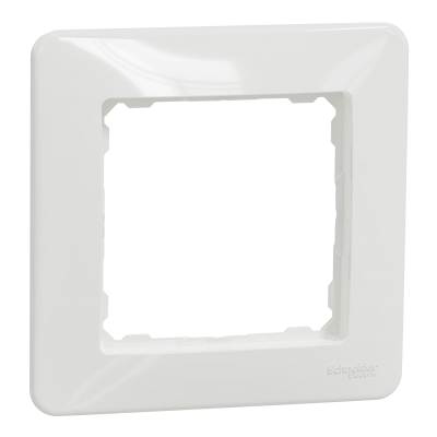 Sedna Design ramka pojedyncza 1-krotna biała SDD311801 SCHNEIDER (SDD311801)