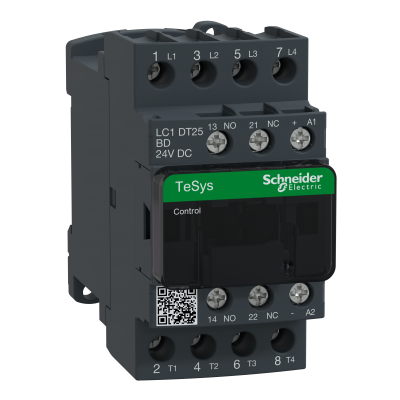 Stycznik mocy 25A AC1 4P 24V DC 1Z 1R LC1DT25BD SCHNEIDER (LC1DT25BD)