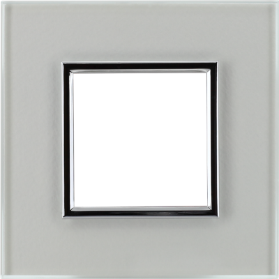 DANTE ; Ramka 1x  ; PRZEZROCZYSTE SUPER WHITE (4501181)