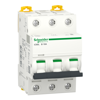 Wyłącznik nadprądowy Acti9 iC60L 3P B10A A9F93310 SCHNEIDER (A9F93310)