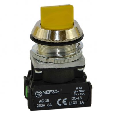 Przycisk NEF30-TPaXY/W3 żółty (W0-NEF30-TPA XY/W3 G)