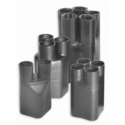 Palczatka termokurczliwa dwupalczasta czarna AK2 1,5-25 RADPOL (TKP2K030101204C1)