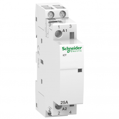 Stycznik modułowy Acti9 iCT50-25-20-220 25A 2Z 50Hz 220 VAC A9C20532 SCHNEIDER (A9C20532)