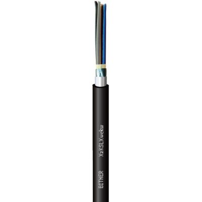 XzKSLXwekw 4x1,5 Ekranowany kabel do systemów alarmowych i sygnalizacyjnych, do układania w ziemi BITNER (LA0518)